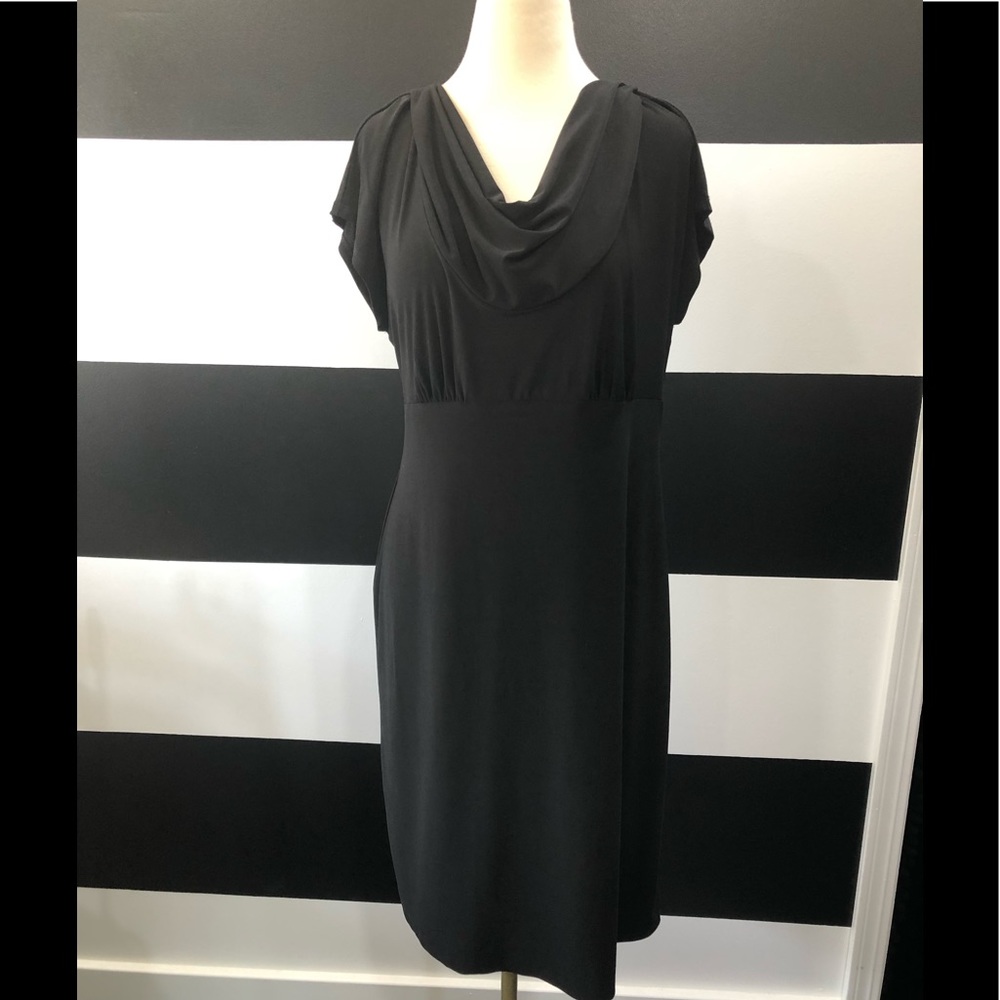 Trina B Simple Black Dress